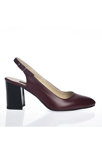 Catinca Shoes Women's leather sandals – Burgundy Box – V 7 BB