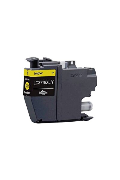 Brother خرطوشة حبر أصلية عالية الإنتاجية LC3719XL صفراء - إنتاجية ~1500 صفحة