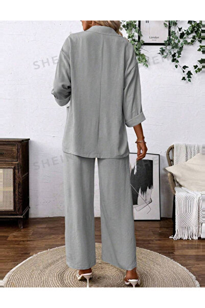 Sheya Shein outfit, gray