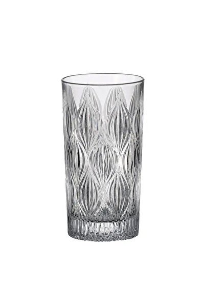 BOHEMİA CRYSTAL Crystal Bohemia Onion 6-piece Water Glass Set 330 ml, Transparent