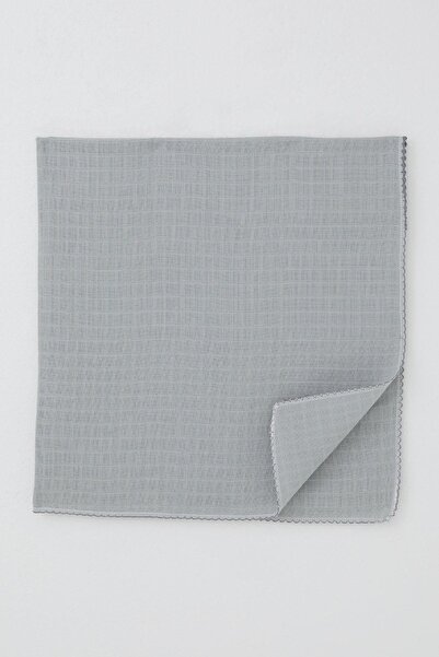 Breeze Newborn Baby Muslin Blanket Self-Patterned Standard, Gray