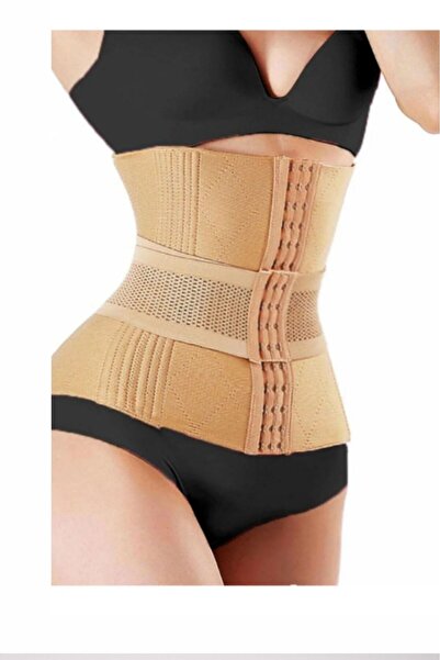 Spenly Fastening Tightening Hourglass Corset (with Extra Parts) Black