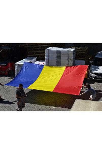FabricaDeSteaguri.eu steag ROMANIA 9,00 x 6,00 m - pt exterior