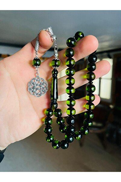 TTS TÜRK TESBİH SANATI مسبحة صلاة عنبر مسحوق عمودي