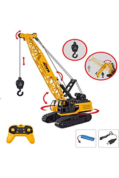 UZUNKAYA HOME Learning Fun 2.4ghz Rc Vinç Metal Alaşım 8ch Uzaktan Kumandalı ...