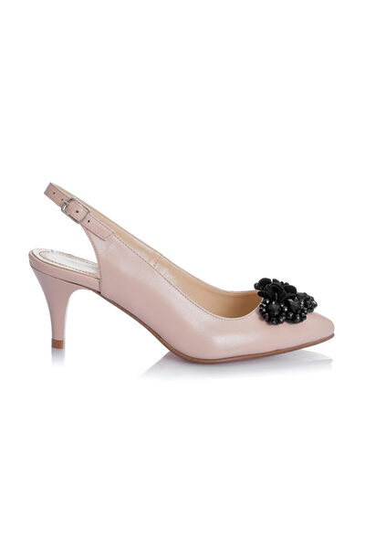 Catinca Shoes Sandale dama din piele naturala – NUDE BOX – D 44 NB