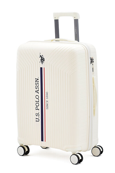 U.S. Polo Assn. U.S. Polo Assn Polipropilen Kırılmaz Orta Boy Valiz – TSA Kil...