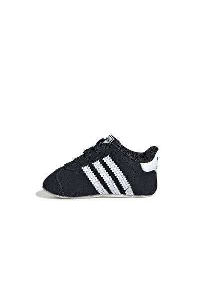 adidas Gazelle Crib Baby Casual Shoes Black
