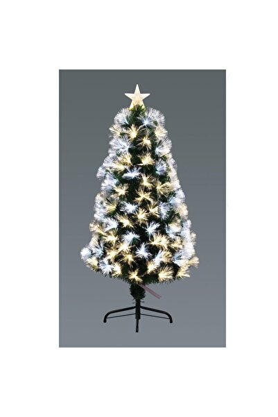 Koopman Brad de Crăciun 120 cm, fibră optică, 135 LED-uri, bicolor