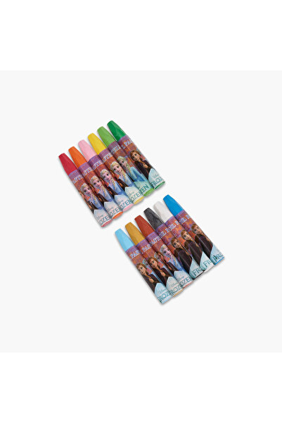 Disney Frozen 12-Piece Oil Pastel Stick Set