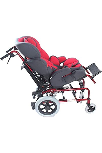 unkown كرسي متحرك خفيف الوزن للأطفال من تاموش، متين ذاتي الحركة، مسند قدم قاب...