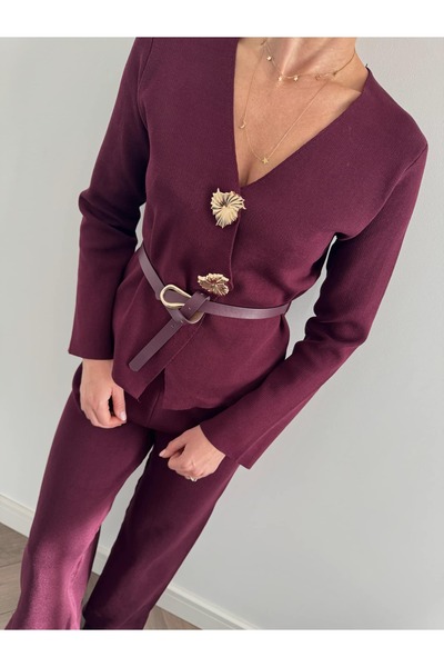 ITALIAN Anne premium knit suit