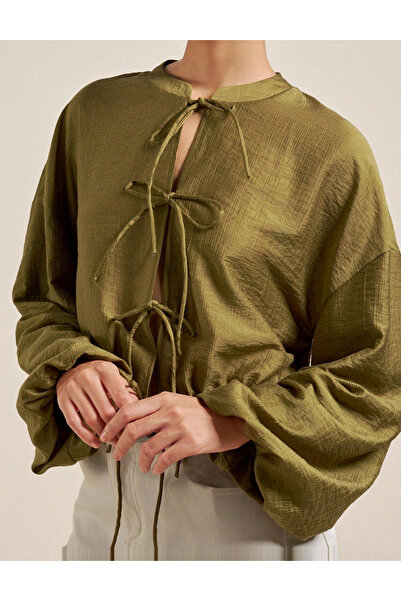 Sheya Shein shirt, khaki