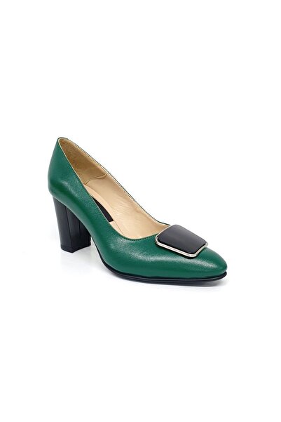 Catinca Shoes Pantofi din piele pentru femei – Verde Box – A 25 VB