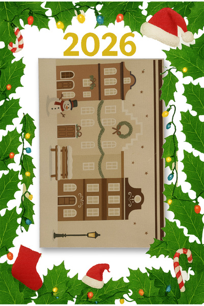 Rugs Modern Halı MOSSO Χριστουγεννιάτικο Θεματικό Σχέδιο Υφαντό Διακοσμητικό ...