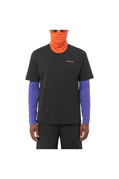 Salomon Freestyle Unisex Black T-Shirt Unisex T-Shirt Lc2678500