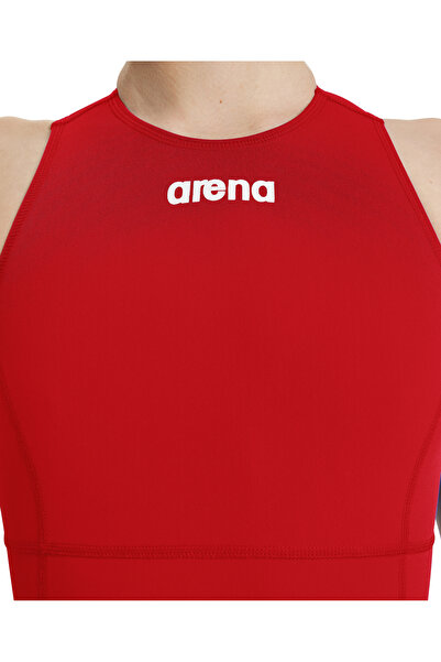 ARENA Women's Team Swimsuit Waterpolo Solid Female Swimmer Swimwear