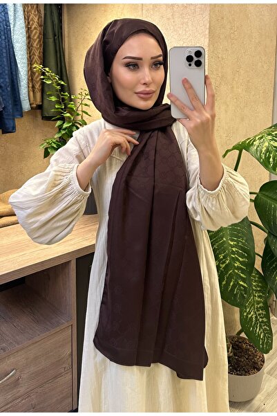 CUOCA LOUNGE Desenli Pamuk İpek Şal