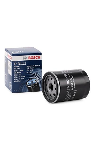 Bosch Fiat Siena 1.2 Yağ Filtresi 1996-2002