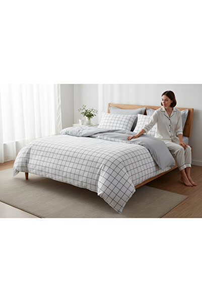 Comfort Craft Double Duvet Cover Set Mature Artus Gray