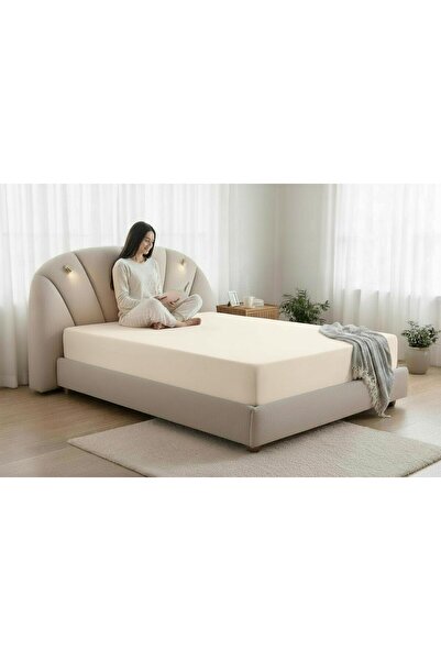 SHome Premium Cotton Woven Fitted Sheet – 6 Sizes, 8 Colors, High Grammage