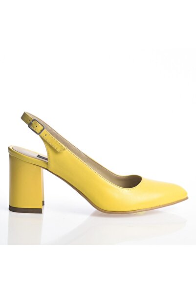 Catinca Shoes Women's genuine leather sandals – Yellow Box – V 7 GB