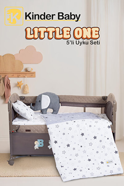 Kinder Baby Little One 5'li Oyun Parkı Beşik Uyku Seti
