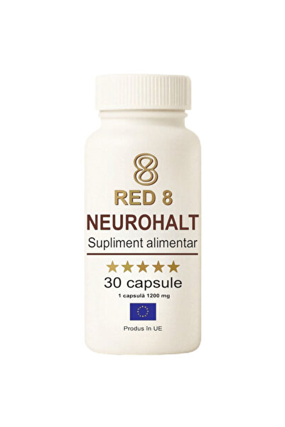 Red 8 NEUROHALT – Food supplement for memory and concentration, 30 capsules