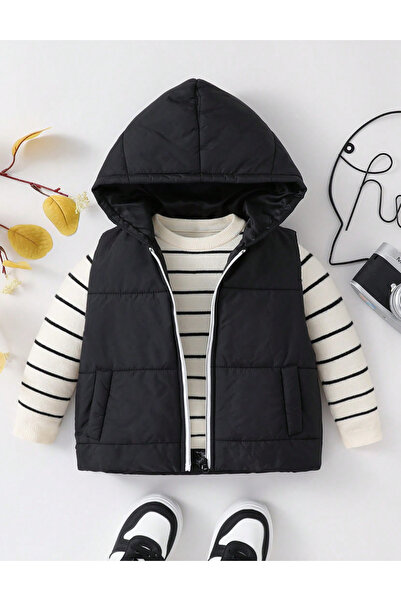 Sheya Shein vest, black