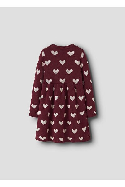 name ıt Dress Burgundy