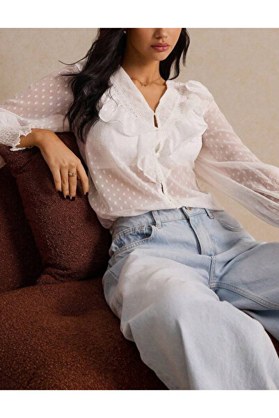 Sheya Shein shirt, white