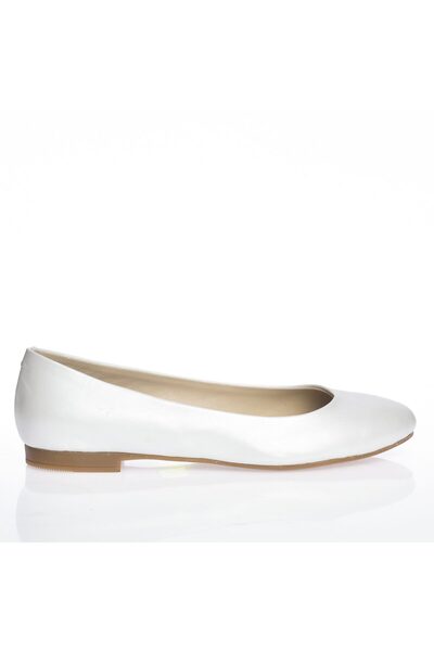 Catinca Shoes Women's leather ballerinas - White - BL 1 A