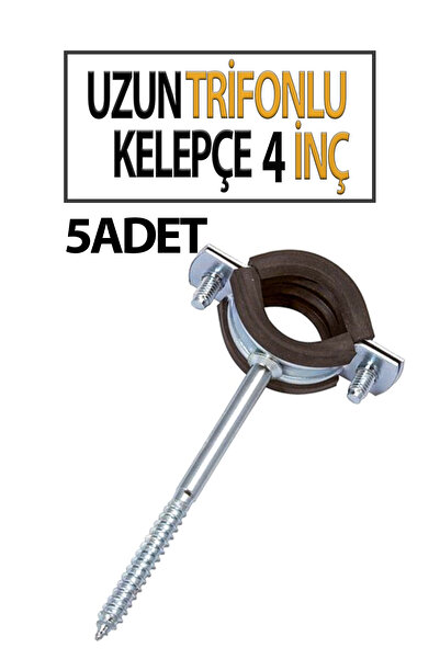 Trendhouse Σφιγκτήρας Trifon 4 τεμαχίων μακρύς (5 τεμάχια)