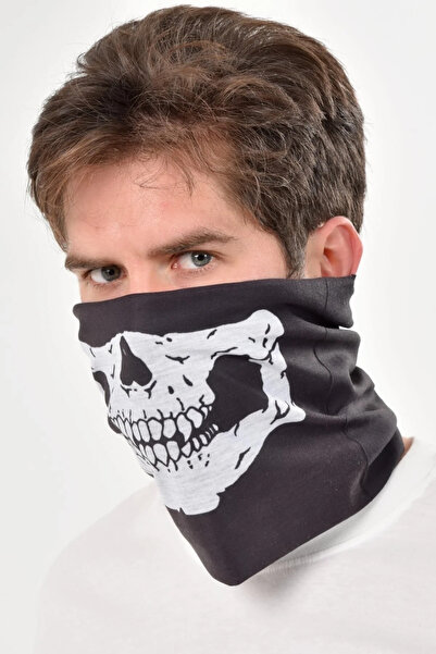 Rupen Kraft Buff Skull Neck Gaiter Biker Buff, Skull Mask
