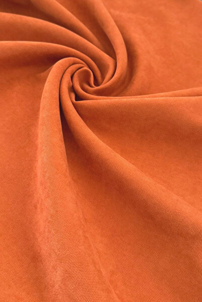 ASDİVA Cozy Suede Textured Plain Punch (Panç) Decorative Throw Pillow Cover with Optional Sizes - Tile