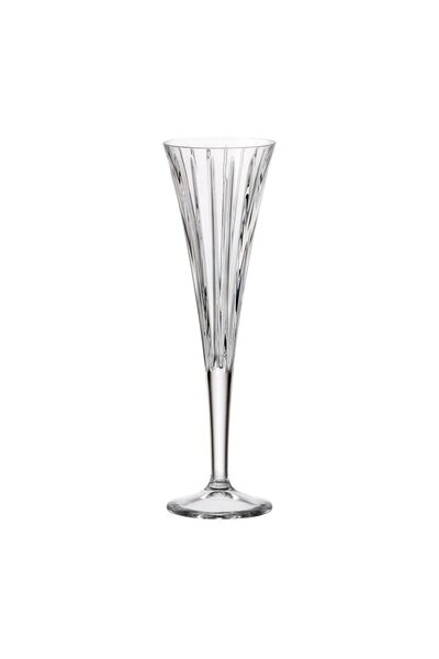 BOHEMİA CRYSTAL Set de 6 pahare de șampanie Crystal Bohemia Skyline 160 ml tr...