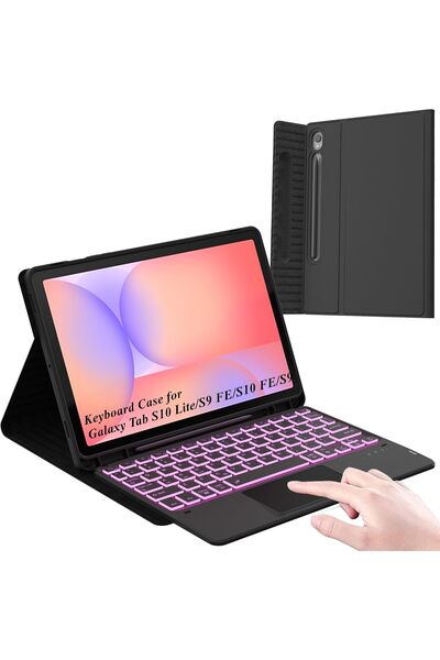 HYX Keyboard Case for Samsung Galaxy Tab S10 Lite/S9 FE/S10 FE/Tab S9