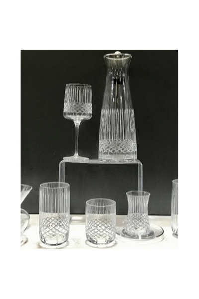 Efegil Sofya transparent glass decanter