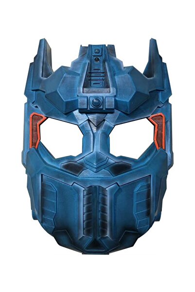 UZUNKAYA HOME Learning Fun Işıklı Ses Değiştiren Maske Pilli Robot Maske Mavi