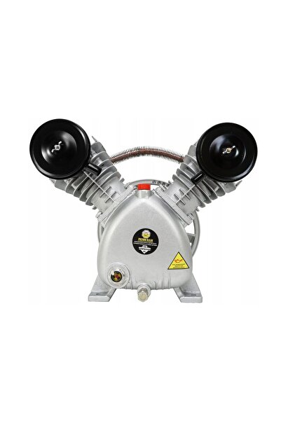 VERKE Cap compresor de aer cu 2 cilindri, motor pentru compresor, 2.2kW 250l/min