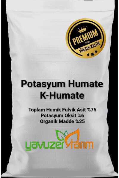Yavuzer Tarım K-Humate, Potasyum Humat, Bitki Kök Yapıcı, Organik Toprak Gübr...