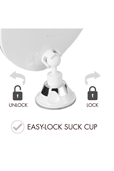 BROWGAME COSMETICS SIGNATURE SUCTION MIRROR 10X LARGE