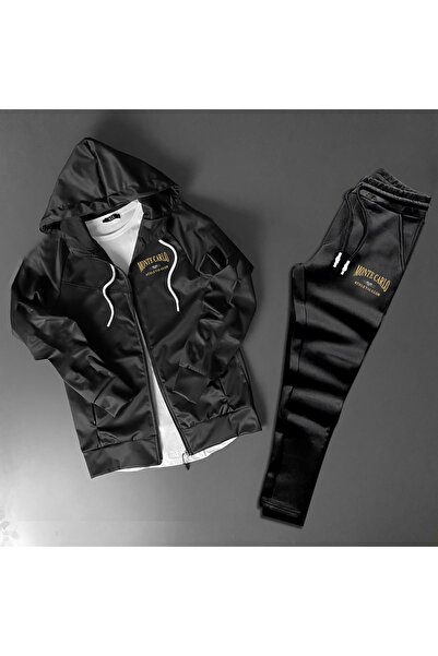 NOFLEN طقم بدلة رياضية مونت كارلو سكوبا بسحاب وجيوب