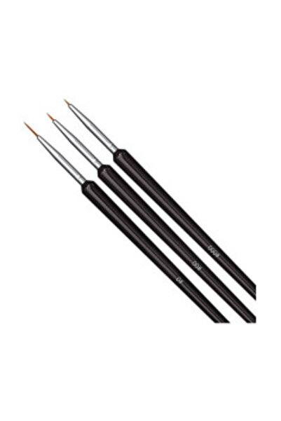 Total Pro Beauty Set of 3 brushes for painting and details