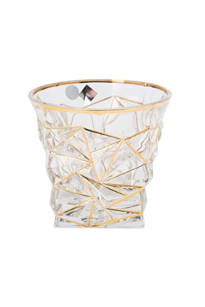 BOHEMİA CRYSTAL Set de 6 pahare Bohemia Glacier Golden Crystal 350 ml