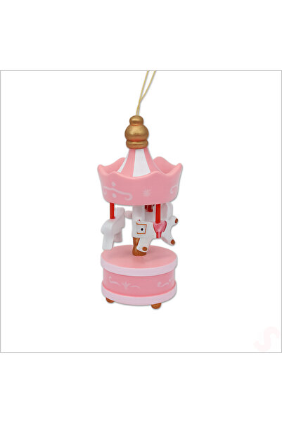 Süsle Baby Party Mini Pembe Atlı Karınca, 8,5cm x 3,5cm - 1 Adet