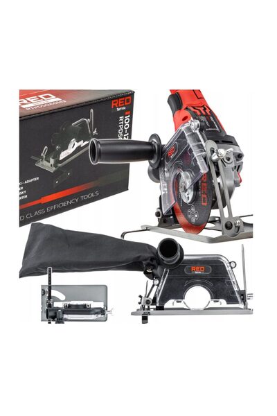 Red Technic Capac aspirare praf pentru polizor unghiular, flex, 100-125 mm, u...