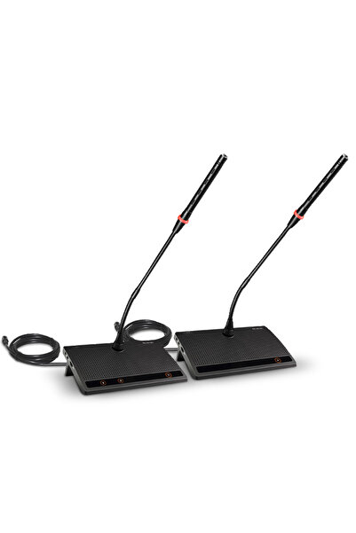 Triple ksa RC-6518CD - ميكروفون مؤتمر سلكي مدمج مع مكبر صوت للمندوب والرئيس