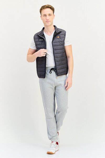 Ellesse Men Sportswear Fit Sleeveless Outdoor Vest, Grey