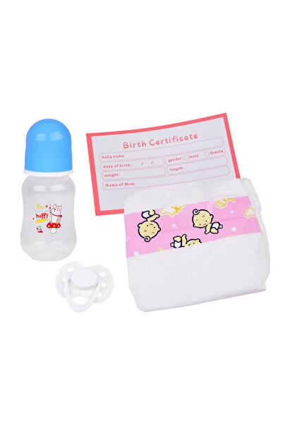 Jokomisiada Interactive baby-boy doll, smiling, realistic appearance, in panda jumpsuit, height 45cm, ac